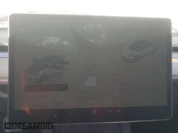 2023 Tesla Model 3 with VIN 5YJ3E1EA9PF552470, listed as a Copart auction lot 48458625 with 13,390 mi miles and Salvage Title. Bid and sale history available at DreamBid. Image 9.