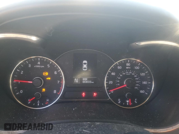 2016 Kia Forte EX z VIN KNAFX4A8XG5506110, wystawiony jako Copart lot #46479815 z przebiegiem 80 833 mil mil oraz Szkoda całkowita • Salvage title. Historia ofert i sprzedaży dostępna na DreamBid. Obrazek 9.