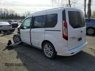 2015 Ford Transit Connect XLT with VIN NM0AE8F78F1204103, listed as a Copart auction lot 50800425 with 83,075 mi miles and Salvage title. Bid and sale history available at DreamBid. Image 2.