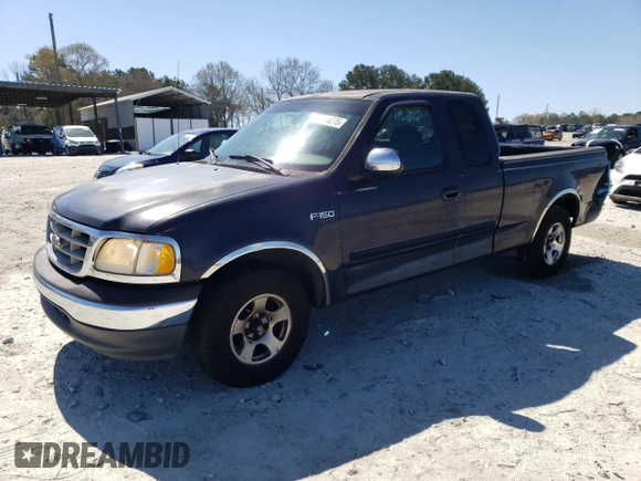 2000 Ford F-150 XL with VIN 1FTZX1725YNC28381, listed as a Copart auction lot 50144275 with 0 mi miles and Non Repairable. Bid and sale history available at carsss.com. Image 1.