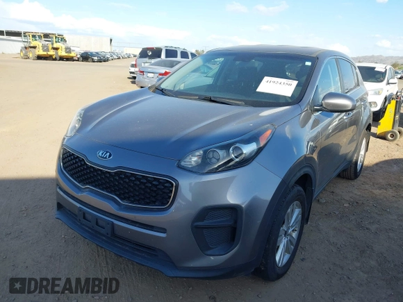 2017 Kia Sportage LX with VIN KNDPM3AC9H7108276, listed as a IAAI auction lot 41924350 with 101,609 mi miles. Bid and sale history available at carsss.com. Image 6.