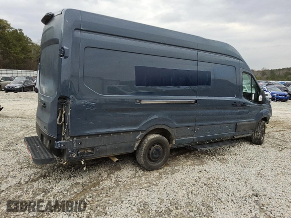 2020 Ford Transit Cargo with VIN 1FTBR3X81LKB04789, listed as a Copart auction lot 88847795 with 109,484 mi miles and Clean Title. Bid and sale history available at carsss.com. Image 3.