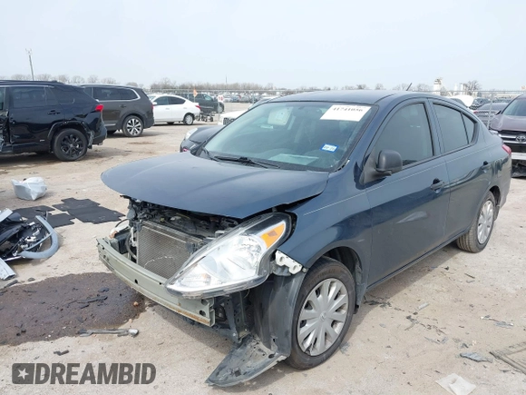 2015 Nissan Versa SV with VIN 3N1CN7AP3FL853347, listed as a IAAI auction lot 41741056 with 100,353 mi miles. Bid and sale history available at carsss.com. Image 18.