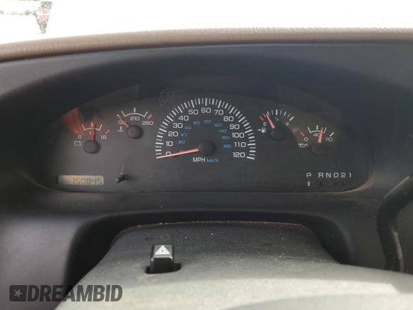 1998 Dodge Cargo Conversion with VIN 2B6HB11Y9WK129390, listed as a Copart auction lot 55708245 with 150,845 mi miles and Clean Title. Bid and sale history available at DreamBid. Image 9.