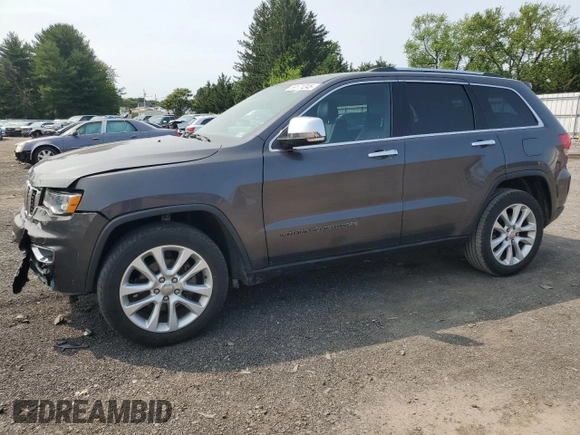 2017 Jeep Grand Cherokee Limited z VIN 1C4RJFBG6HC607886, wystawiony jako Copart lot #59171245 z przebiegiem 95 805 mil mil oraz Szkoda całkowita • Salvage title. Historia ofert i sprzedaży dostępna na DreamBid. Obrazek 1.