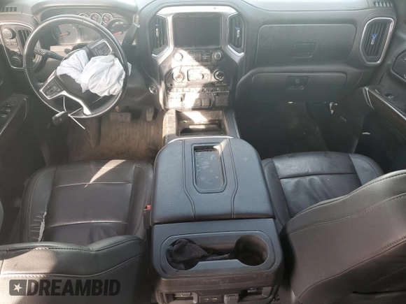 2021 Chevrolet Silverado 1500 RST with VIN 3GCUYEET8MG143659, listed as a Copart auction lot 45932625 with 74,782 mi miles and Salvage Title. Bid and sale history available at carsss.com. Image 8.