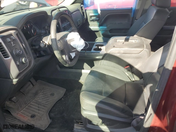 2017 GMC Sierra 1500 SLT with VIN 3GTU2NEC5HG109816, listed as a Copart auction lot 51106465 with 211,182 mi miles and Salvage Title. Bid and sale history available at carsss.com. Image 7.