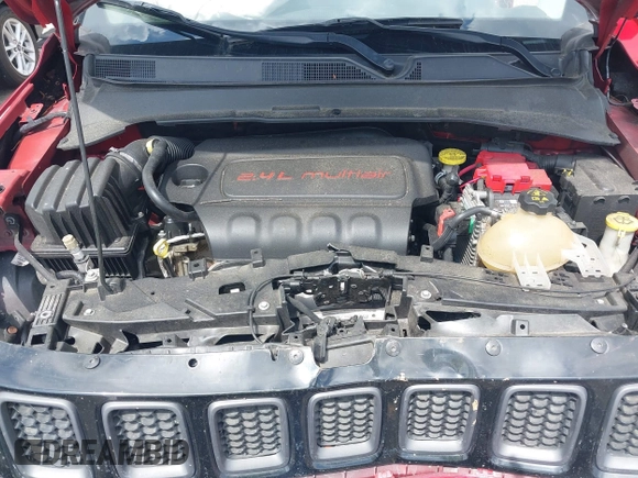 2020 Jeep Compass Trailhawk with VIN 3C4NJDDB5LT166656, listed as a IAAI auction lot 42184661 with 131,080 mi miles and . Bid and sale history available at DreamBid. Image 10.