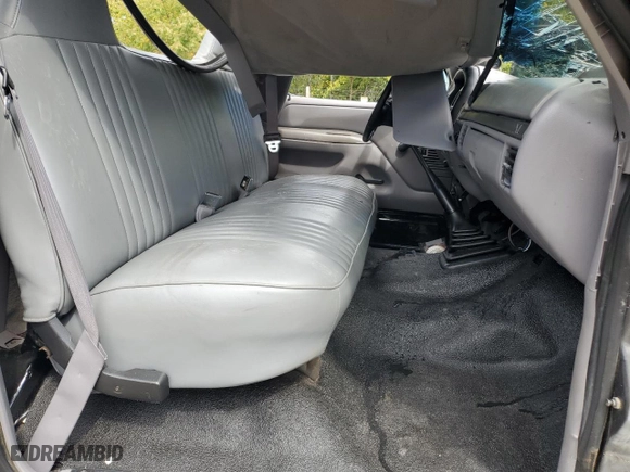 1997 Ford F-250 HD with VIN 3FTHF26F8VMA00888, listed as a Copart auction lot 71546154 with 0 mi miles and Salvage Title. Bid and sale history available at carsss.com. Image 7.