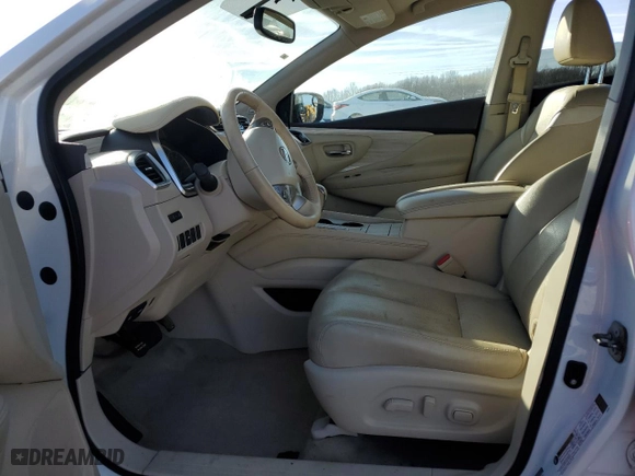 2015 Nissan Murano SV with VIN 5N1AZ2MH1FN282551, listed as a Copart auction lot 87389174 with 100,658 mi miles and Salvage Title. Bid and sale history available at carsss.com. Image 7.