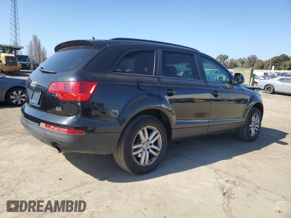 2008 Audi Q7 3.6L with VIN WA1AY74LX8D026677, listed as a Copart auction lot 46836015 with 201,566 mi miles and Salvage Title. Bid and sale history available at carsss.com. Image 3.