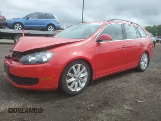 2013 Volkswagen Jetta TDI w/Sunroof with VIN 3VWPL7AJ7DM664561, listed as a Copart auction lot 56126565 with 122,031 mi miles and Salvage title. Bid and sale history available at DreamBid. Image 1.
