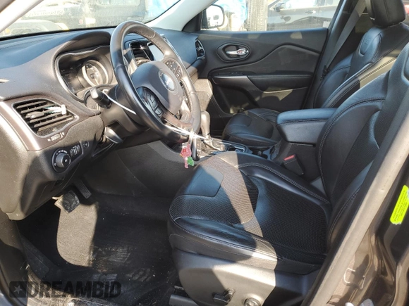 2019 Jeep Cherokee Limited with VIN 1C4PJMDX0KD294277, listed as a Copart auction lot 47136175 with 98,319 mi miles and Salvage Title. Bid and sale history available at carsss.com. Image 7.