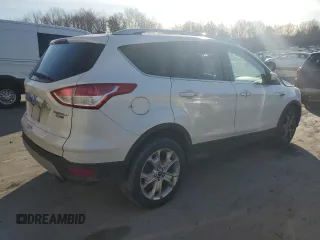 2015 Ford Escape Titanium with VIN 1FMCU9J98FUA48085, listed as a Copart auction lot 53668985 with 205,609 mi miles and Salvage Title. Bid and sale history available at carsss.com. Image 3.
