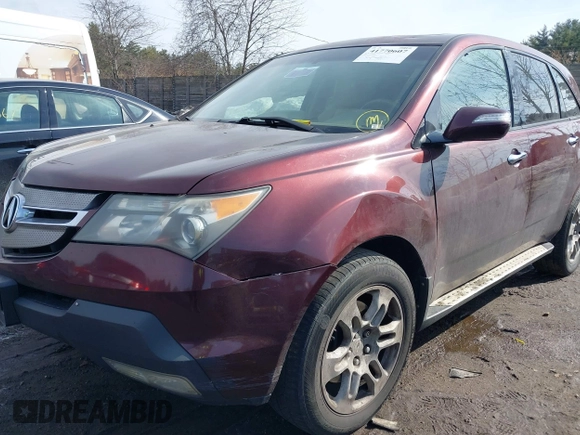 2007 Acura MDX Technology with VIN 2HNYD28487H500823, listed as a IAAI auction lot 41770607 with 214,087 mi miles and . Bid and sale history available at DreamBid. Image 6.