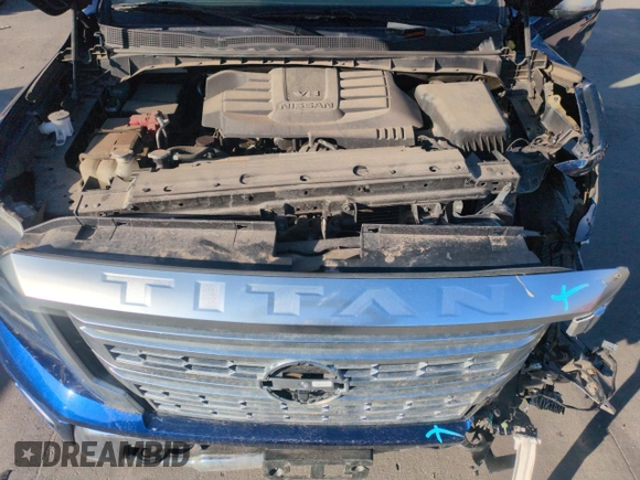 2023 Nissan Titan Pro-4X с VIN 1N6AA1ED0PN103058, выставлен на аукционе Copart как лот 49266895 с пробегом 47 145 миль миль и Списание • Salvage title. История ставок и продаж доступна на DreamBid. Изображение 11.