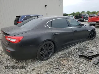 2017 Maserati Quattroporte z VIN ZAM56RRL0H1199204, wystawiony jako Copart lot #60826134 z przebiegiem 45 765 mil mil oraz Szkoda całkowita • Salvage title. Historia ofert i sprzedaży dostępna na DreamBid. Obrazek 3.