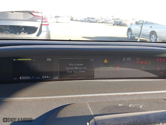 2021 Toyota Prius Prime LE with VIN JTDKAMFP1M3178179, listed as a IAAI auction lot 41233411 with 83,035 mi miles. Bid and sale history available at carsss.com. Image 7.