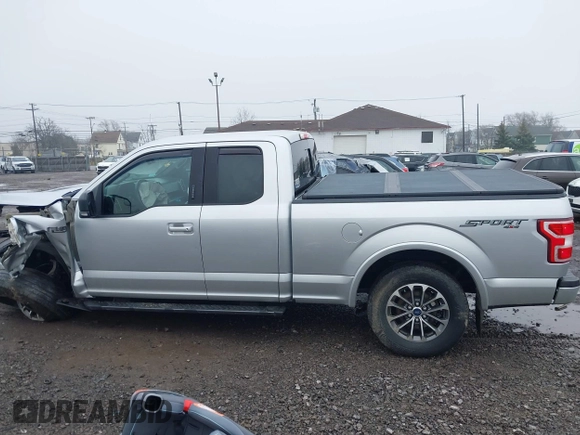 2018 Ford F-150 XL with VIN 1FTFX1EG5JFB03429, listed as a IAAI auction lot 42008961 with 86,542 mi miles. Bid and sale history available at carsss.com. Image 14.