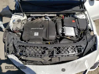2021 Mercedes-Benz CLA 45 AMG with VIN W1K5J5DB0MN180056, listed as a Copart auction lot 68569534 with Not Provided miles and Salvage Title. Bid and sale history available at DreamBid. Image 12.