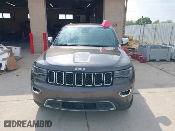 2017 Jeep Grand Cherokee Limited with VIN 1C4RJFBG5HC836740, listed as a IAAI auction lot 42370107 with 107,609 mi miles and . Bid and sale history available at DreamBid. Image 12.