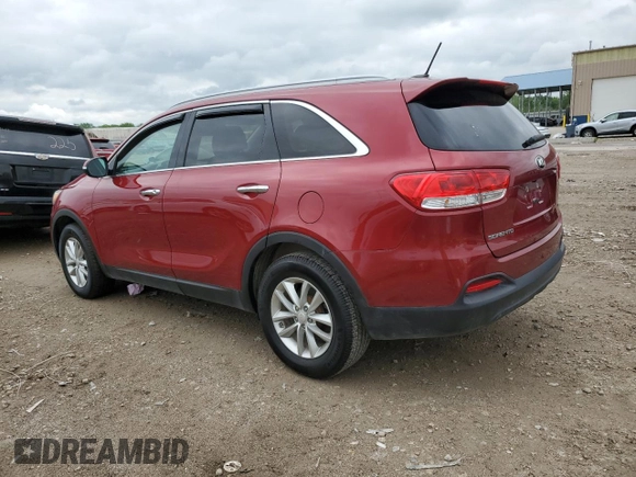 2017 Kia Sorento LX with VIN 5XYPG4A35HG255050, listed as a Copart auction lot 55180555 with Not Provided miles and Clean Title. Bid and sale history available at carsss.com. Image 2.