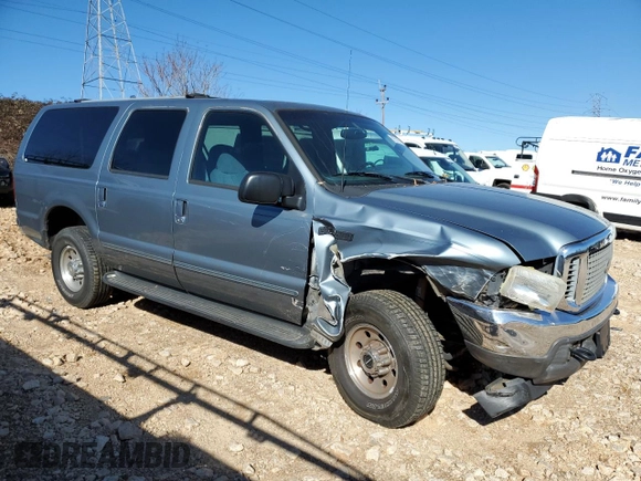 2000 Ford Excursion XLT z VIN 1FMNU41S8YED96108, wystawiony jako Copart lot #89351655 z przebiegiem 141 351 mil mil oraz Szkoda całkowita • Salvage title. Historia ofert i sprzedaży dostępna na DreamBid. Obrazek 4.