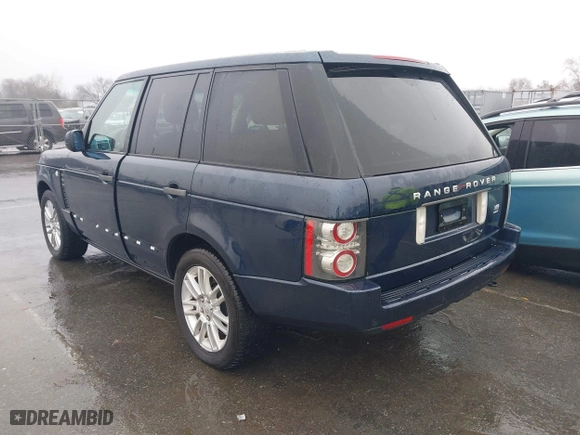 2011 Land Rover Range Rover HSE with VIN SALME1D42BA335109, listed as a IAAI auction lot 41494989 with 102,676 mi miles. Bid and sale history available at carsss.com. Image 3.