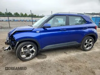 2022 Hyundai Venue SEL с VIN KMHRC8A32NU154467, выставлен на аукционе Copart как лот 59092345 с пробегом 14 789 миль миль и Списание • Salvage title. История ставок и продаж доступна на DreamBid. Изображение 1.