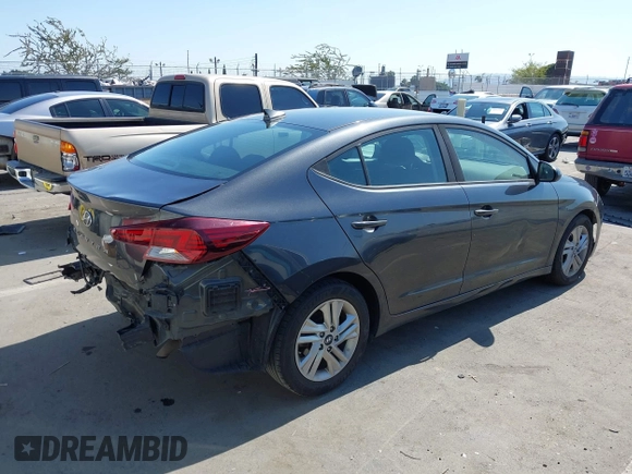 2020 Hyundai Elantra SEL with VIN 5NPD84LF2LH557534, listed as a IAAI auction lot 42481617 with 98,796 mi miles and . Bid and sale history available at DreamBid. Image 4.