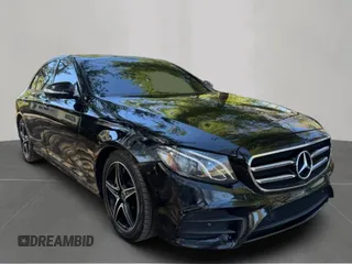 2018 Mercedes-Benz E with VIN WDDZF4KB1JA363906, listed as a Copart auction lot 55195515 with 141,675 mi miles and Clean Title. Bid and sale history available at carsss.com. Image 1.