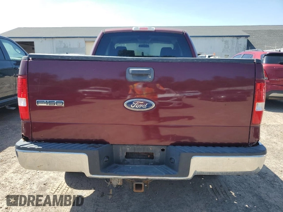2004 Ford F-150 STX with VIN 1FTRX14W54NB59189, listed as a Copart auction lot 61457255 with 158,039 mi miles and Clean title. Bid and sale history available at DreamBid. Image 6.
