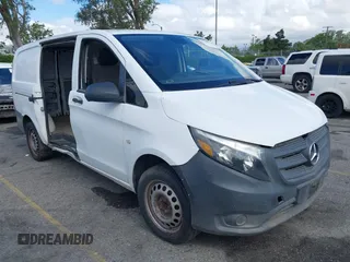 2017 Mercedes-Benz Metris Cargo with VIN WD3PG2EAXH3301693, listed as a IAAI auction lot 42233752 with 125,820 mi miles and . Bid and sale history available at DreamBid. Image 1.