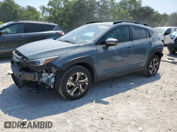 2024 Subaru Crosstrek Premium with VIN JF2GUADC5R8211322, listed as a Copart auction lot 61640715 with 42,425 mi miles and Salvage title. Bid and sale history available at DreamBid. Image 1.