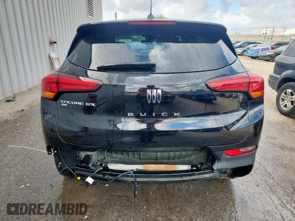 2024 Buick Encore GX Preferred z VIN KL4AMCSL7RB216831, wystawiony jako Copart lot #59699115 z przebiegiem 14 484 mil mil oraz Czysty tytuł • Clean title. Historia ofert i sprzedaży dostępna na DreamBid. Obrazek 6.