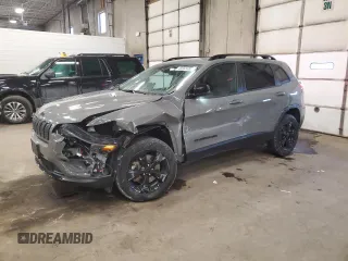 2023 Jeep Cherokee Altitude Lux with VIN 1C4PJMMB4PD104704, listed as a Copart auction lot 45655585 with 39,414 mi miles and Salvage Title. Bid and sale history available at carsss.com. Image 1.