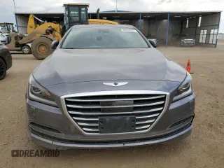 2015 Hyundai Genesis 3.8L with VIN KMHGN4JE6FU077972, listed as a Copart auction lot 60569254 with 0 mi miles and Clean Title. Bid and sale history available at carsss.com. Image 5.
