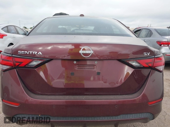 2024 Nissan Sentra SV with VIN 3N1AB8CV3RY314977, listed as a IAAI auction lot 42612915 with 27,805 mi miles and . Bid and sale history available at DreamBid. Image 16.
