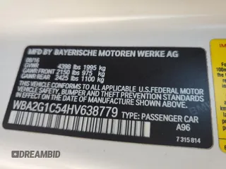 2017 BMW M2 z VIN WBA2G1C54HV638779, wystawiony jako Copart lot #82684934 z przebiegiem Nie podano mil oraz Nie do naprawy • Non repairable. Historia ofert i sprzedaży dostępna na DreamBid. Obrazek 12.