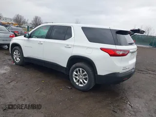 2020 Chevrolet Traverse LS with VIN 1GNEVFKW6LJ170509, listed as a IAAI auction lot 41880533 with 117,850 mi miles. Bid and sale history available at carsss.com. Image 3.