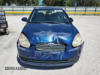 2007 Hyundai Accent GLS with VIN KMHCN46C57U106451, listed as a Copart auction lot 49670175 with 95,196 mi miles and Salvage Title. Bid and sale history available at carsss.com. Image 5.