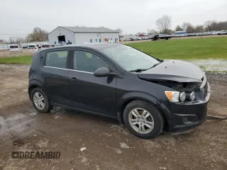2014 Chevrolet Sonic LT with VIN 1G1JC6SB1E4241720, listed as a Copart auction lot 53123875 with 172,456 mi miles and Salvage Title. Bid and sale history available at carsss.com. Image 4.