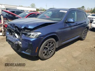 2024 BMW X3 xDrive30i z VIN 5UX53DP03R9T83594, wystawiony jako Copart lot #54369835 z przebiegiem 29 847 mil mil oraz Szkoda całkowita • Salvage title. Historia ofert i sprzedaży dostępna na DreamBid. Obrazek 1.