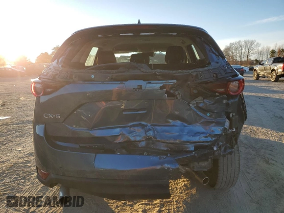2021 Mazda CX-5 Sport with VIN JM3KFABMXM1313156, listed as a Copart auction lot 41365285 with 42,828 mi miles and Salvage Title. Bid and sale history available at carsss.com. Image 6.