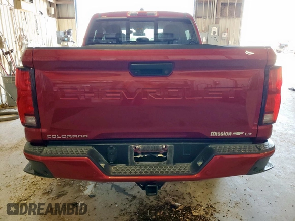 2023 Chevrolet Colorado 2WD LT с VIN 1GCPSCEK3P1136566, выставлен на аукционе Copart как лот 59122925 с пробегом 41 293 миль миль и Списание • Salvage title. История ставок и продаж доступна на DreamBid. Изображение 6.