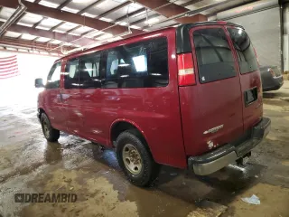2006 Chevrolet Express Passenger z VIN 1GAHG35U961272036, wystawiony jako Copart lot #43362255 z przebiegiem 214 994 mil mil oraz Czysty tytuł • Clean title. Historia ofert i sprzedaży dostępna na DreamBid. Obrazek 2.