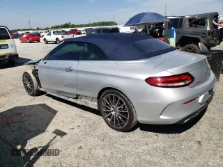 2020 Mercedes-Benz C 300 with VIN W1KWK8DB3LG003622, listed as a Copart auction lot 53113035 with 64,996 mi miles and Salvage Title. Bid and sale history available at DreamBid. Image 2.