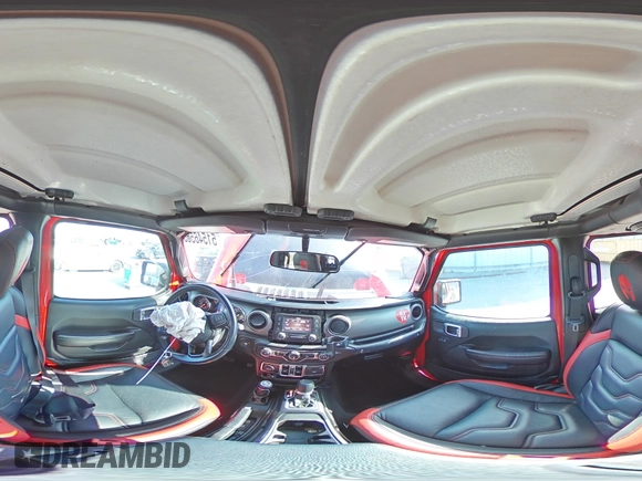 2020 Jeep Gladiator Sport S with VIN 1C6HJTAG4LL162110, listed as a Copart auction lot 51546565 with 67,948 mi miles and Salvage title. Bid and sale history available at DreamBid. Image 14.