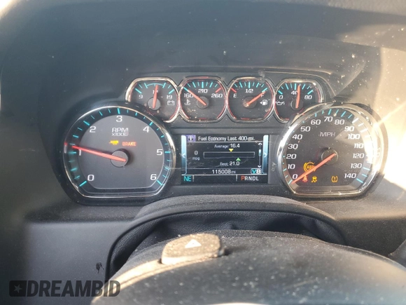2020 Chevrolet Suburban Premier with VIN 1GNSCJKC9LR198484, listed as a Copart auction lot 87354514 with 115,008 mi miles and Salvage title. Bid and sale history available at DreamBid. Image 9.