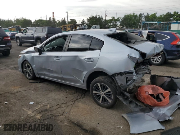 2022 Subaru Impreza Premium with VIN 4S3GKAD61N3607317, listed as a Copart auction lot 60470265 with 96,523 mi miles and Non repairable. Bid and sale history available at DreamBid. Image 2.